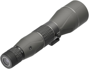 Leupold SX-5 Santiam HD side view emphasizes glare reduction for sunny ranges.