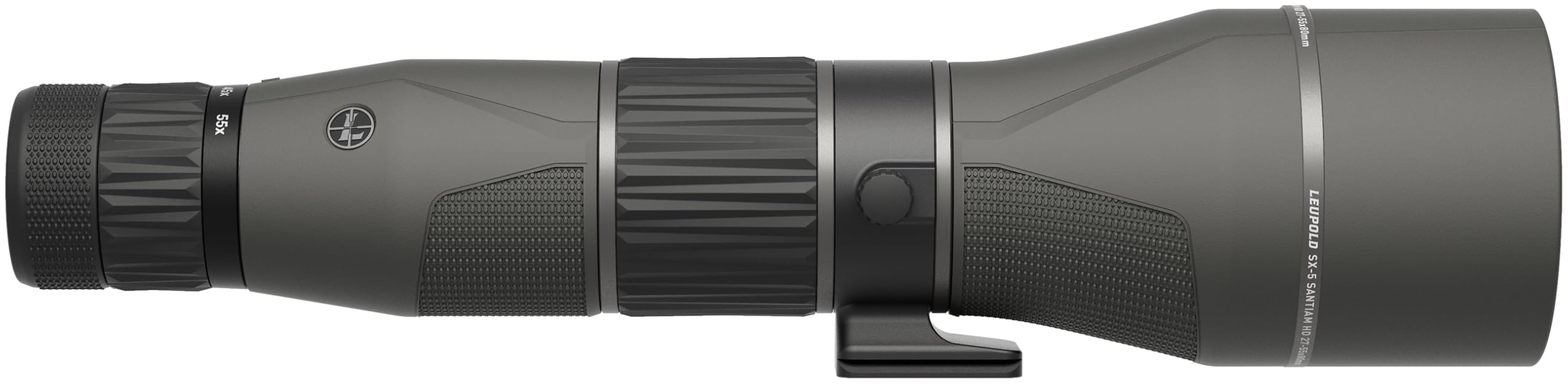 Leupold SX-5 Santiam HD tripod mount demonstrates stable long-range viewing.