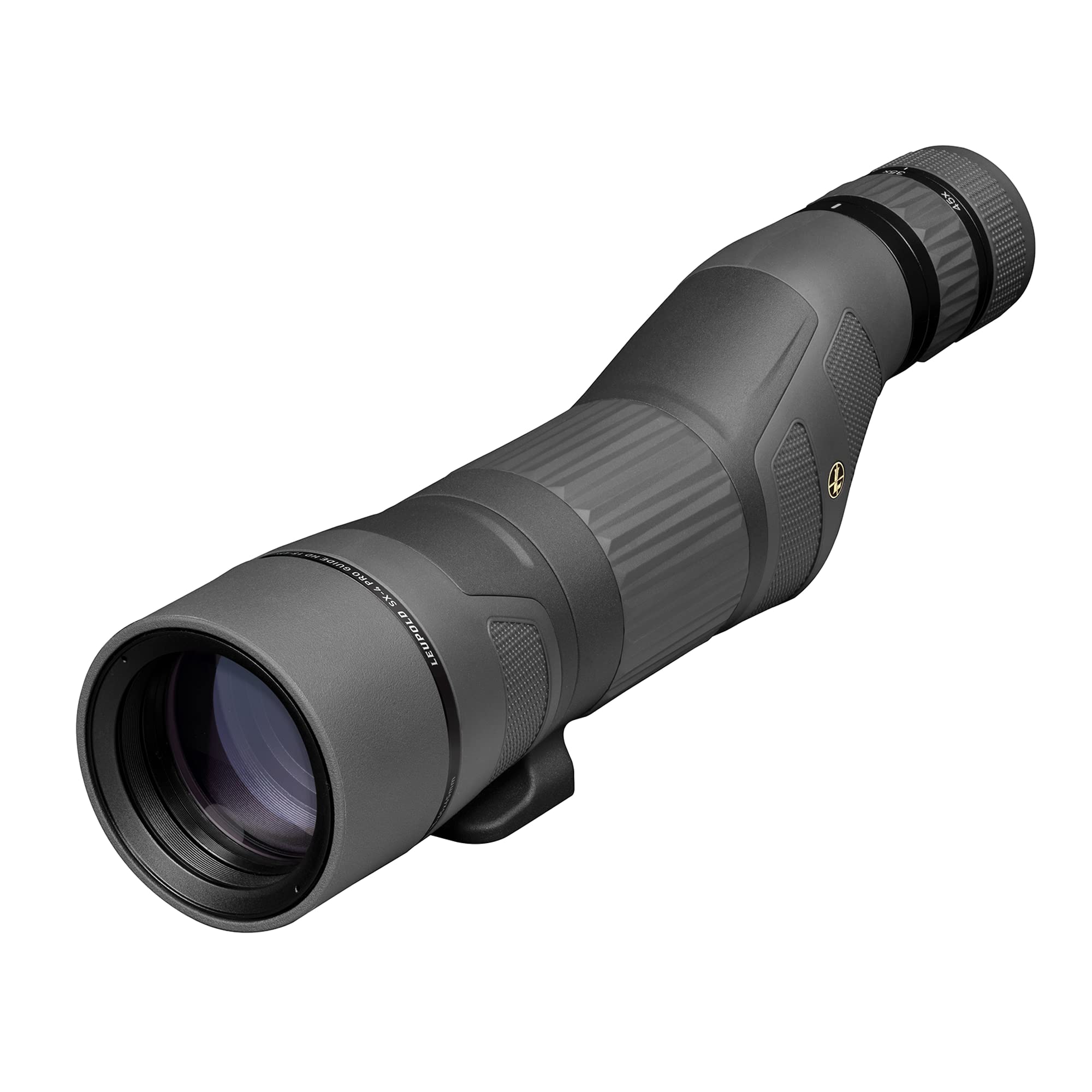 Leupold SX-4 Pro Guide HD with straight eyepiece delivers sharp target views for quick spotting