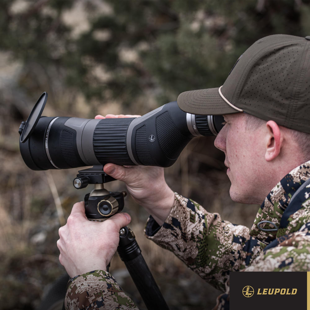 Leupold SX-4 Pro Guide HD Gen 2 optical coatings reduce glare.