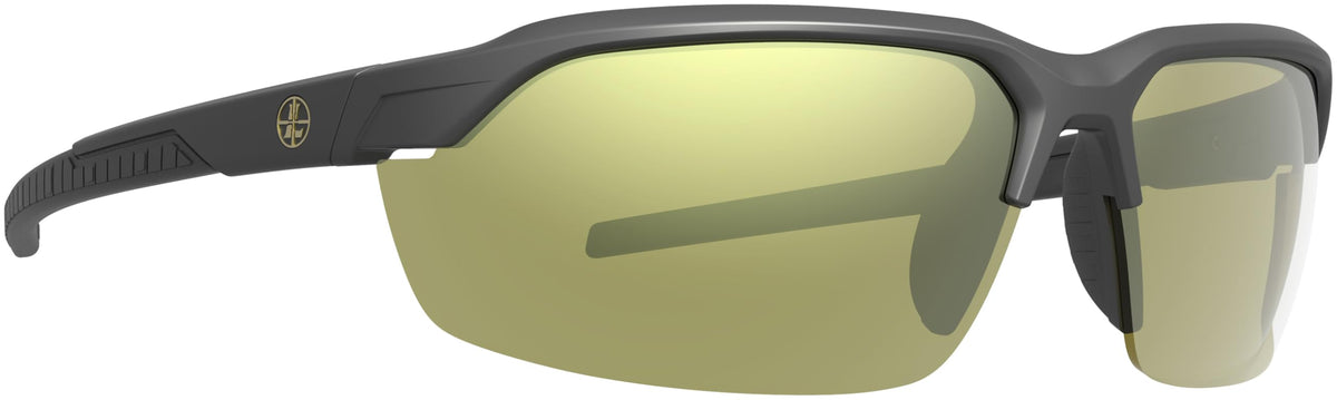 Leupold Tracer matte black frame close-up highlighting durable, all-weather wear