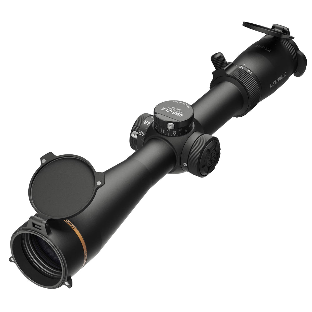 Leupold VX-6HD Gen 2 3-18x44 side-focus illuminated close-up for precision in low light.