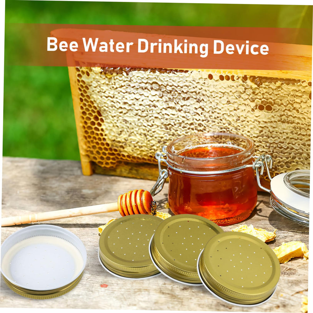 Levemolo perforated water lid preserves purity by deterring small intruders