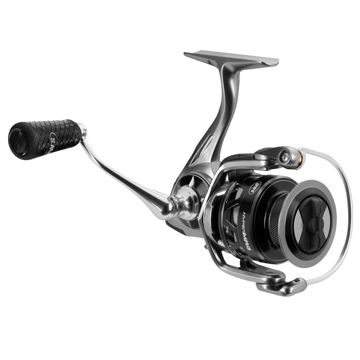 Lew's HyperMag HMS200 spinning reel side view
