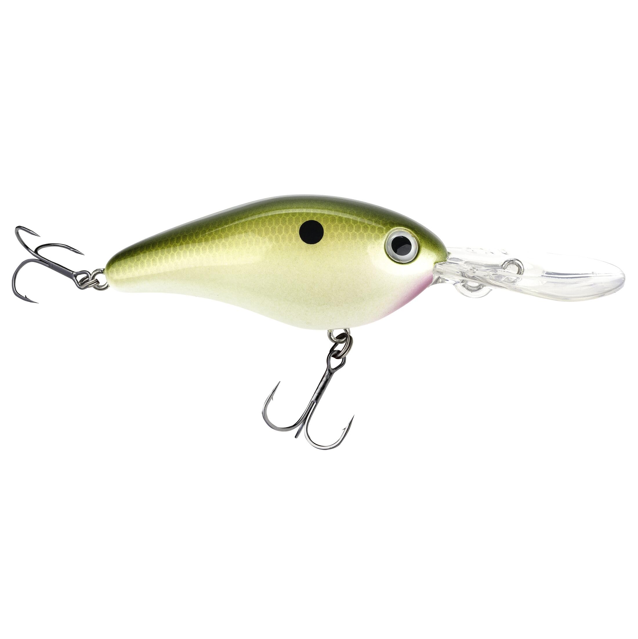 Lew's Promodel 6XD crankbait in-water action showing deep-diving motion