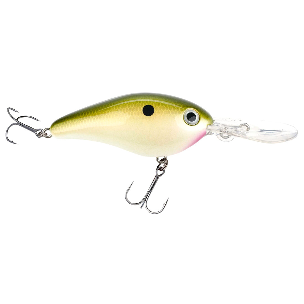 Lew's Promodel 6XD crankbait in-water action showing deep-diving motion