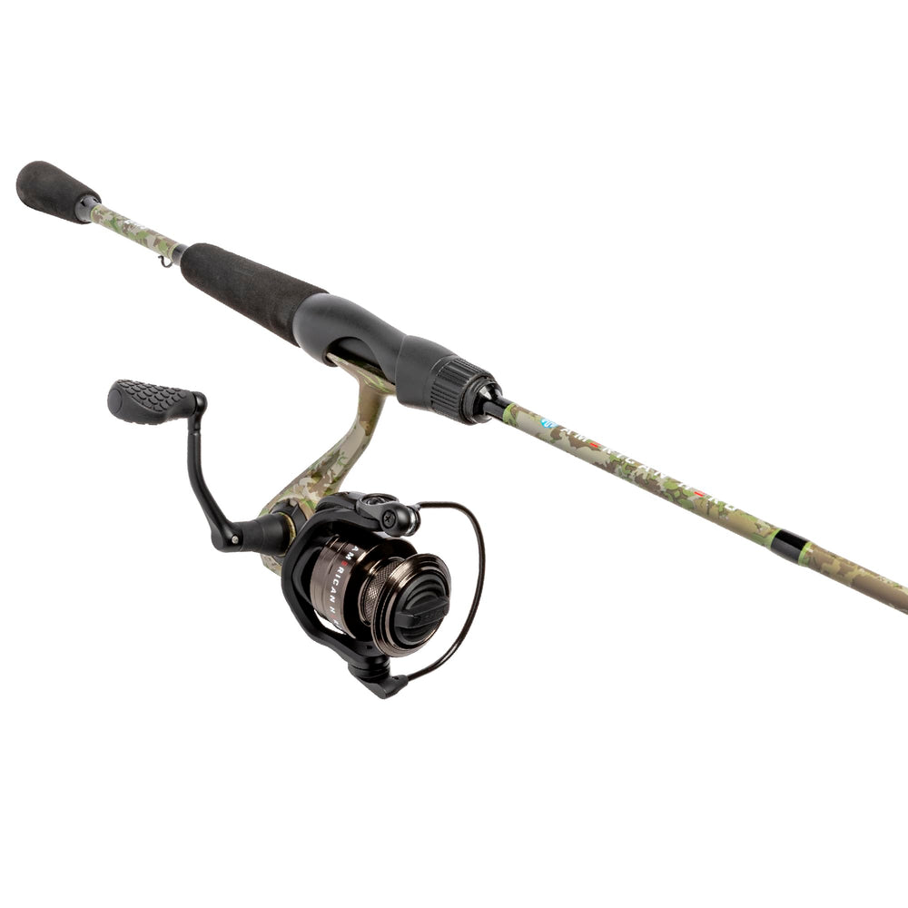 Lew's American Hero Camo 7 ft 0 in two-piece spinning rod