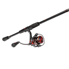 Lew's MACH Jacked 66UL line-capacity view shows fluorocarbon and braid options