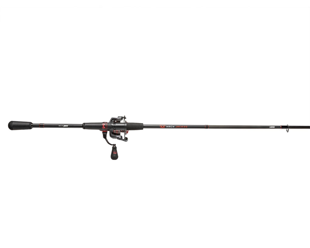 Lew's MACH Jacked 66UL reel in hand demonstrating lightweight comfort