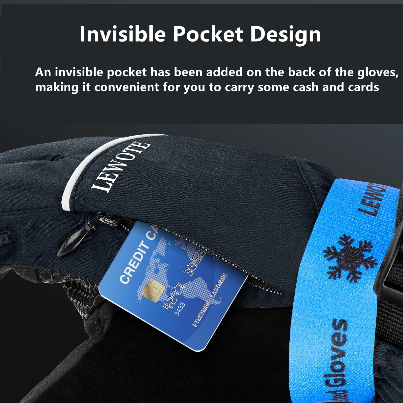 LEWOTE heated gloves include dual 3000mAh batteries for hours