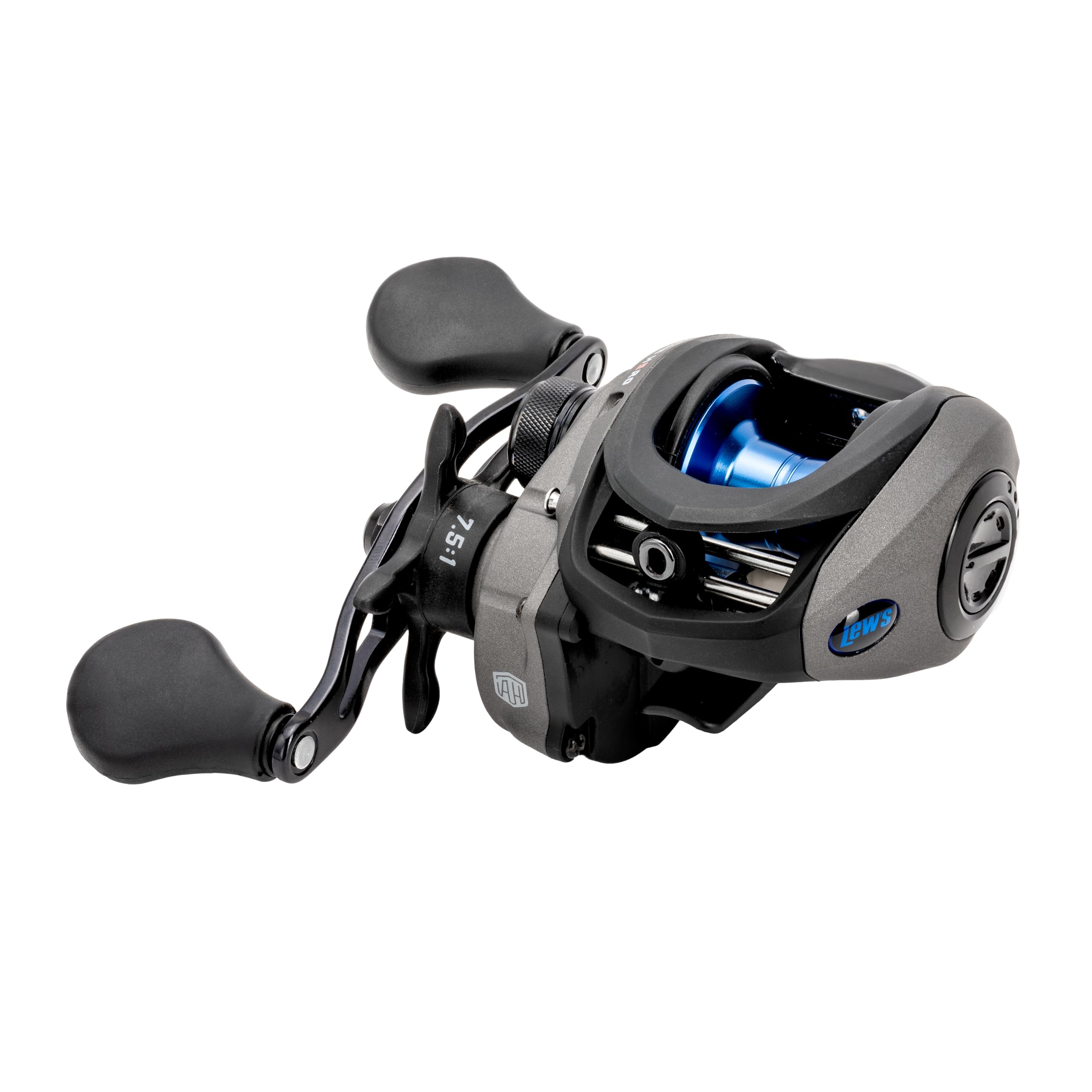 Rulon drag system offering up to 15 lbs of drag on Lew's American Hero Baitcast Reel