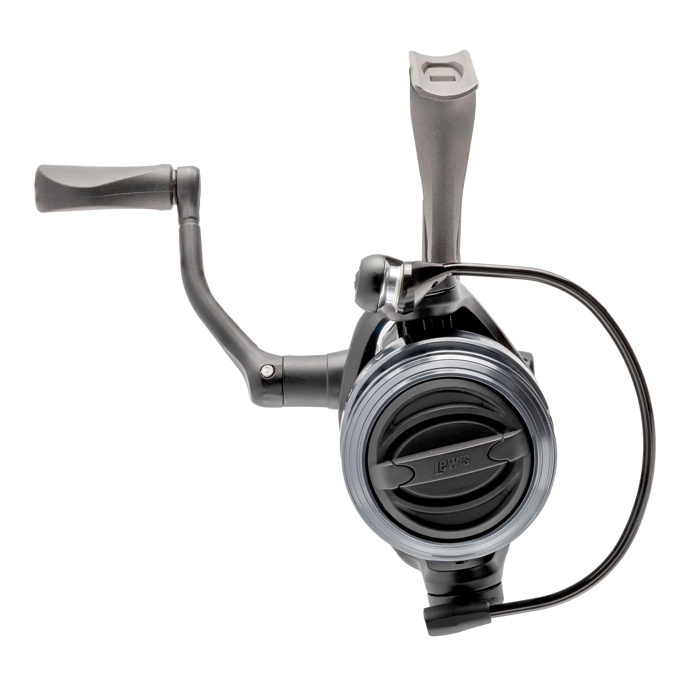 Lew's braid-ready spool enables quick line setup and strong braid performance.