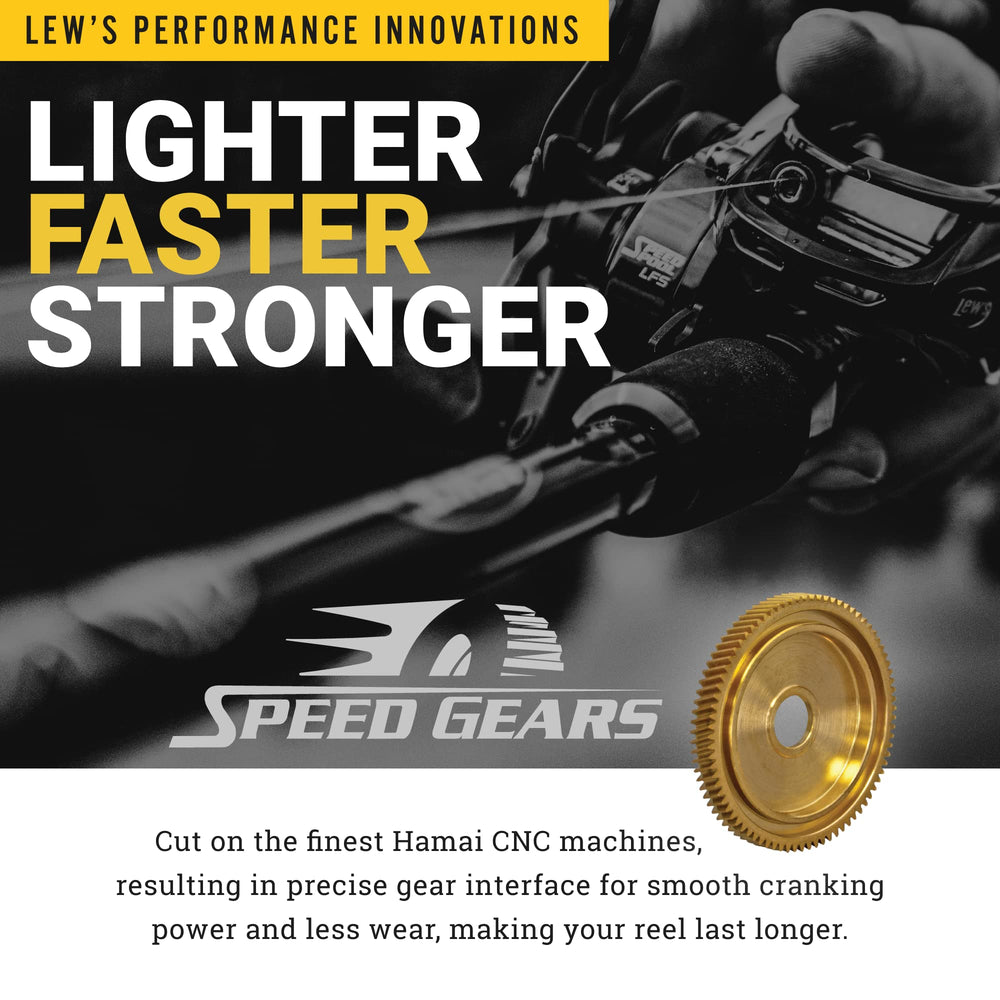 Lew's American Hero Tier 1 braid-ready spool close-up highlights line capacity and dependable drag
