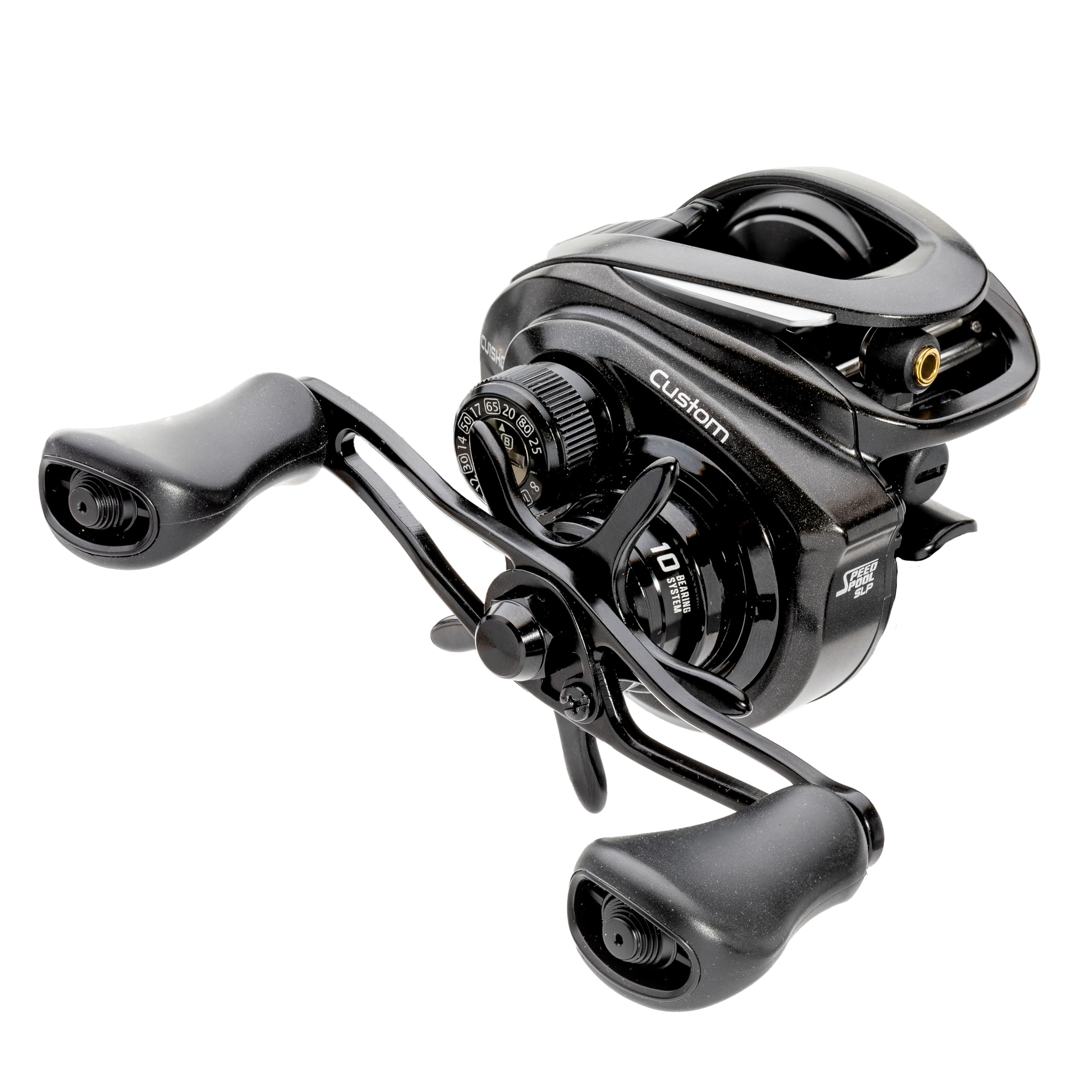 Lew's Custom 7.5:1 Right Hand Baitcast Reel close-up