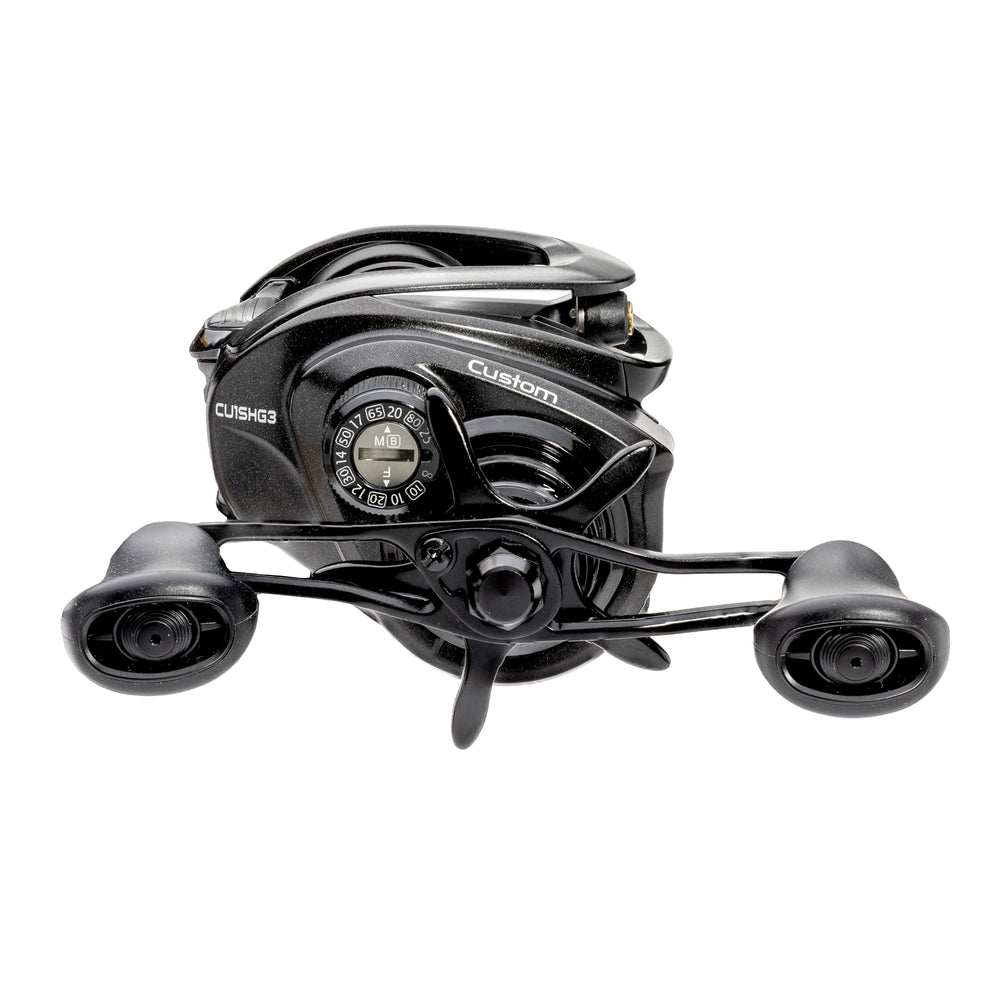 Detail of Speed Gears and P2 Super Pinion on Lew's baitcast reel