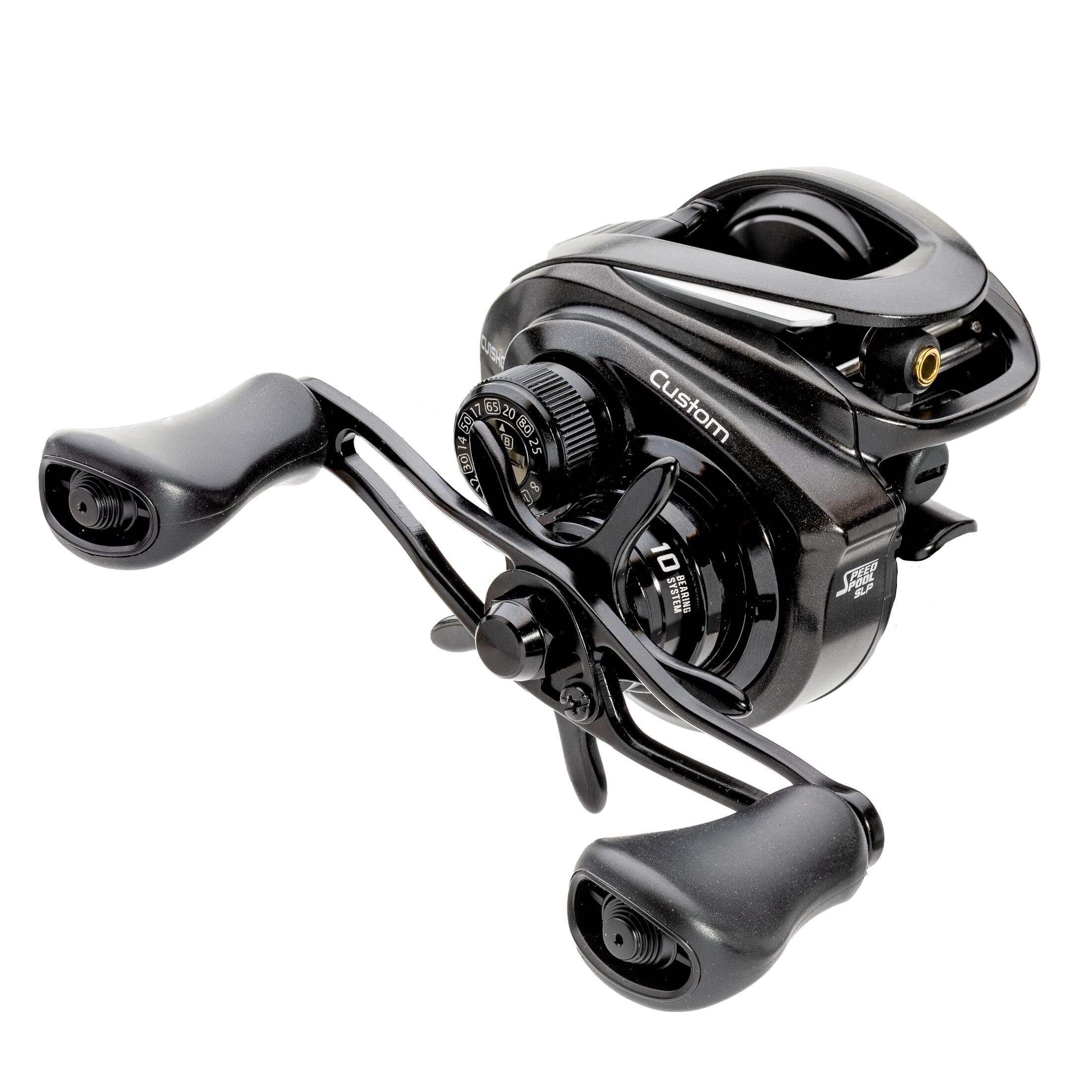 Lew's CU1XHG3 Custom 8.3:1 Right Hand Baitcast Reel — side view