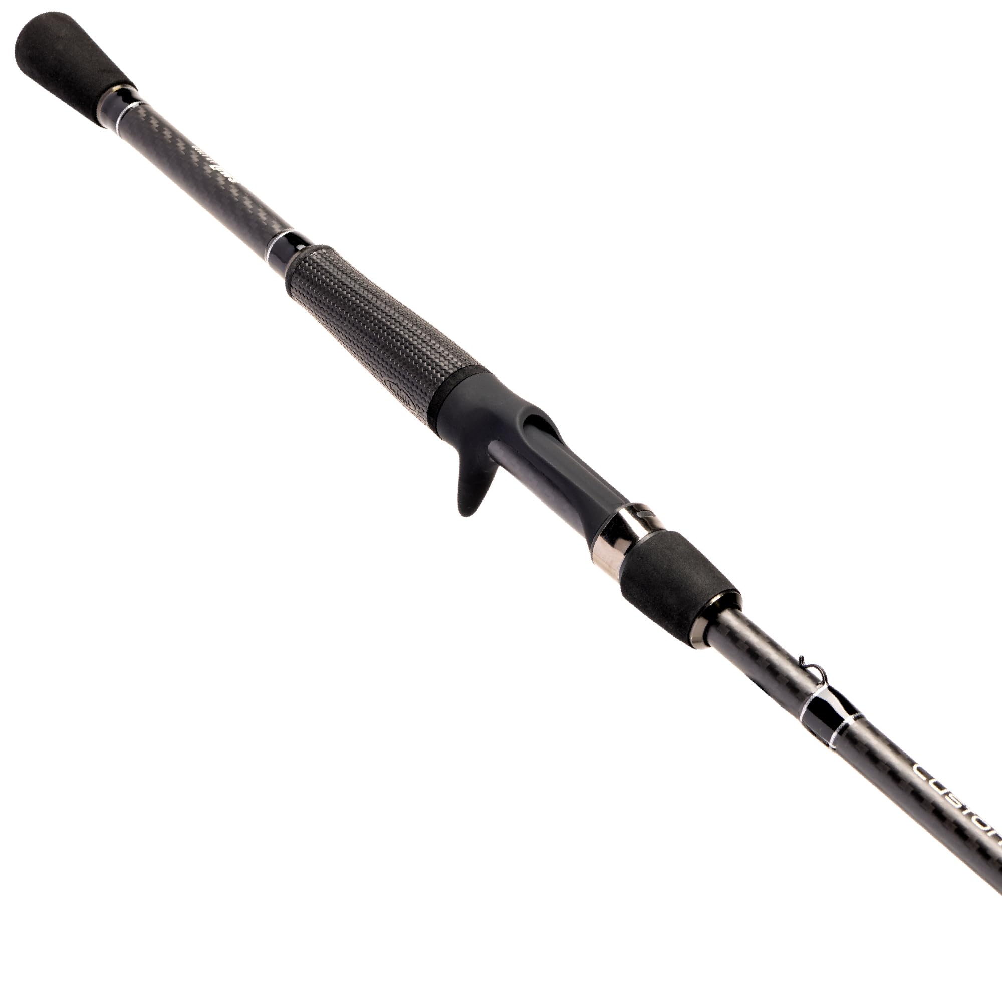 Lew's Custom Lite casting rod top view highlights lightweight all-day comfort.