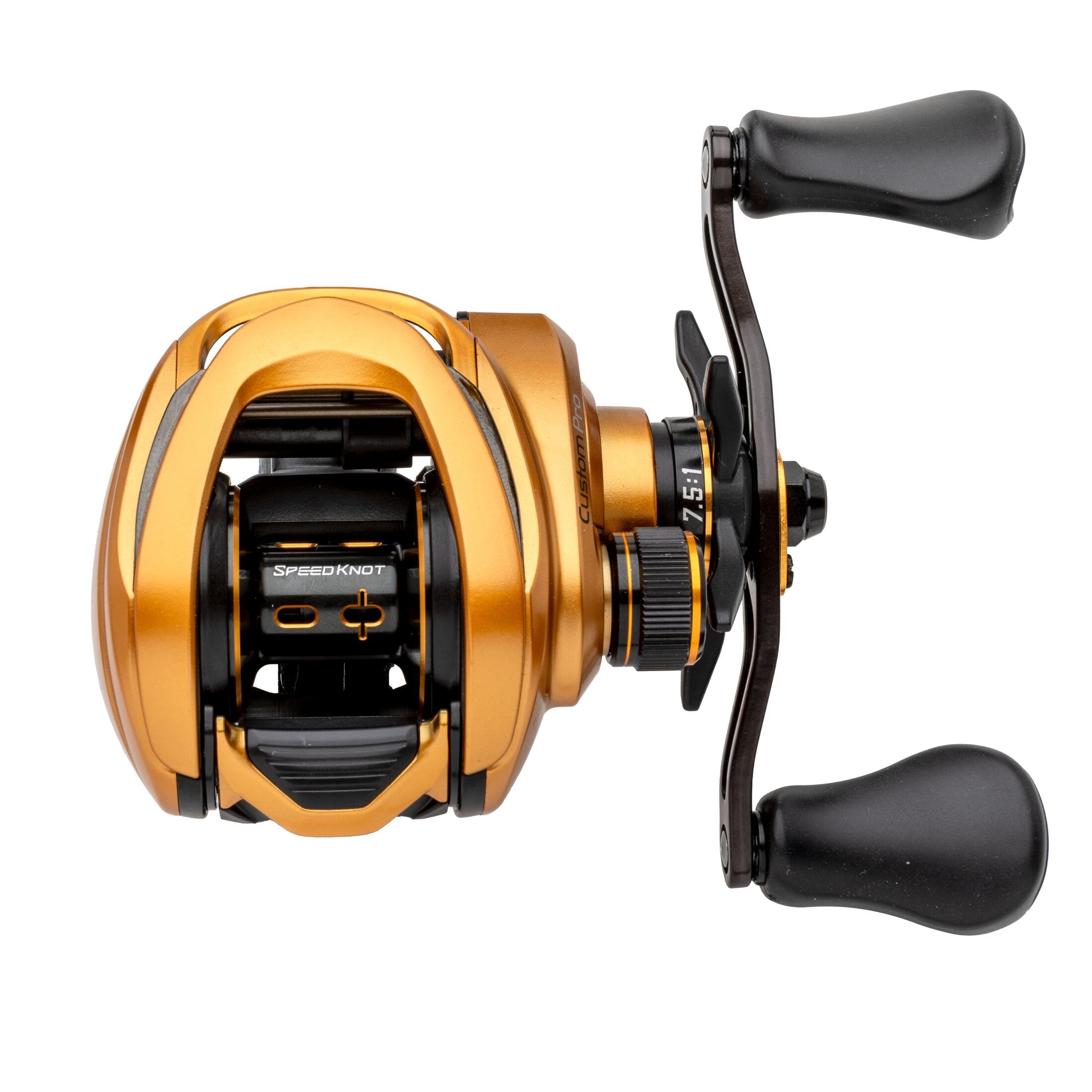 10+1 bearing system on Lew's Custom Pro baitcast reel