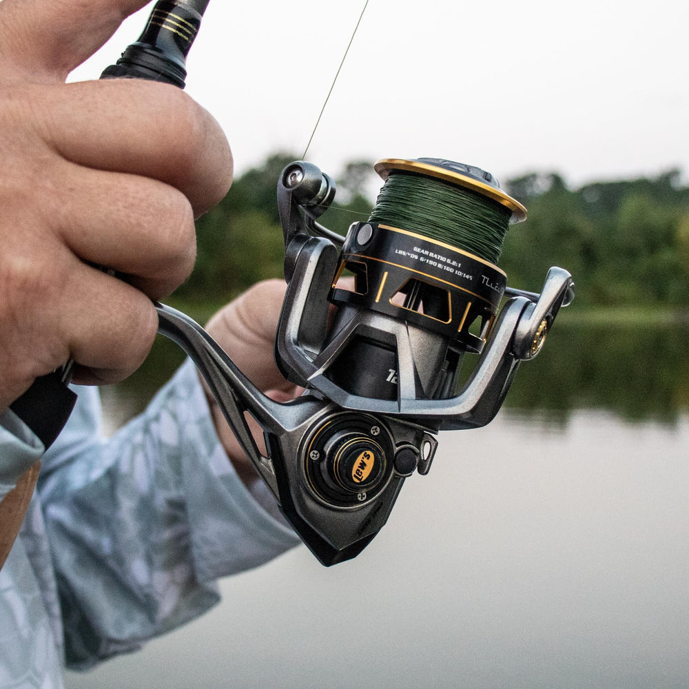 Lew's Custom Pro Speed Spin reel Speed Lube delivers consistent performance in varied conditions