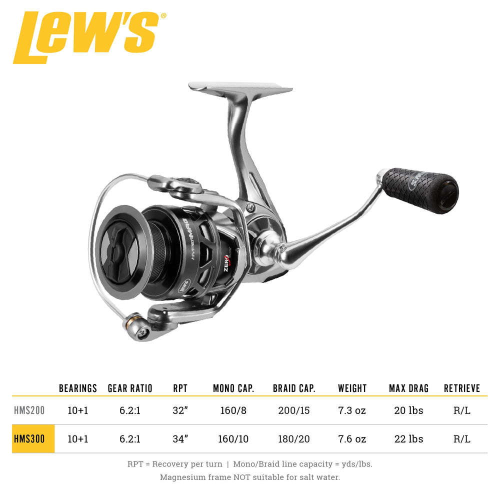 Lew's HyperMag 300 spool and magnesium frame