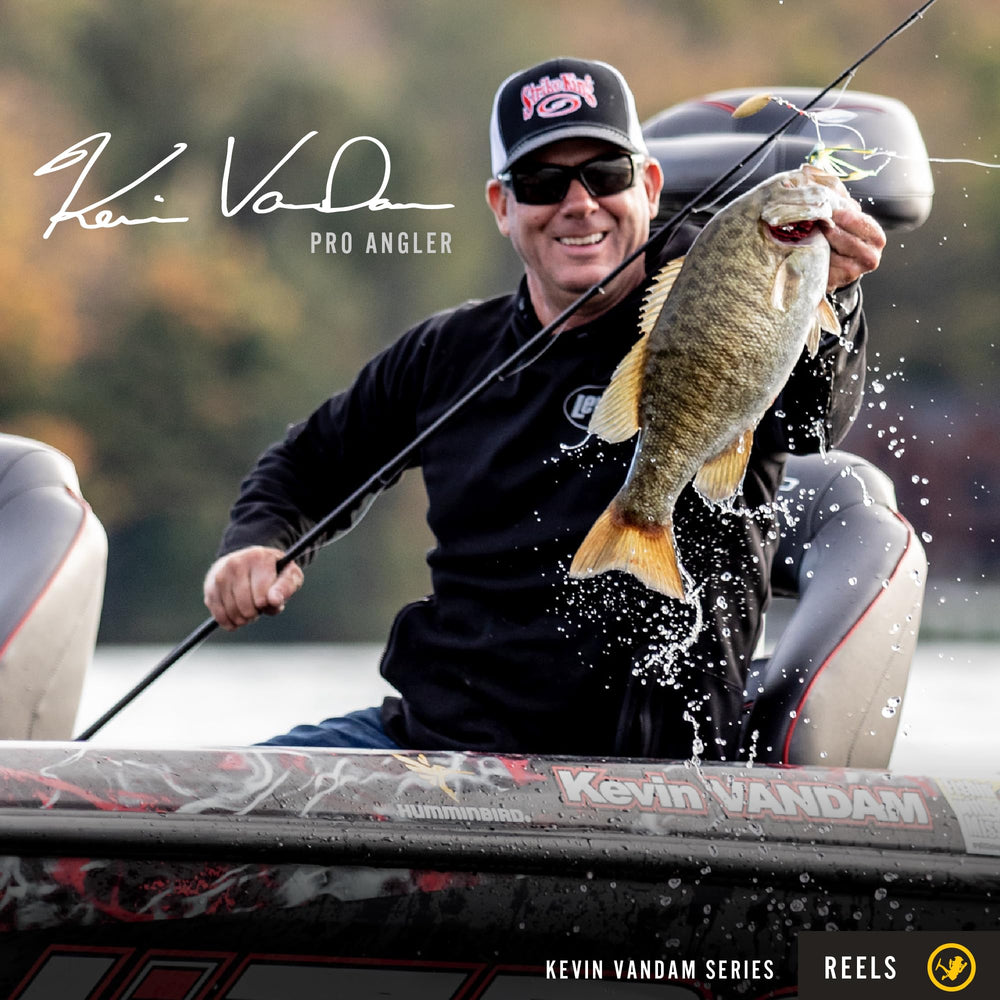 Left-hand retrieve option on Lew's KVD400 spinning reel