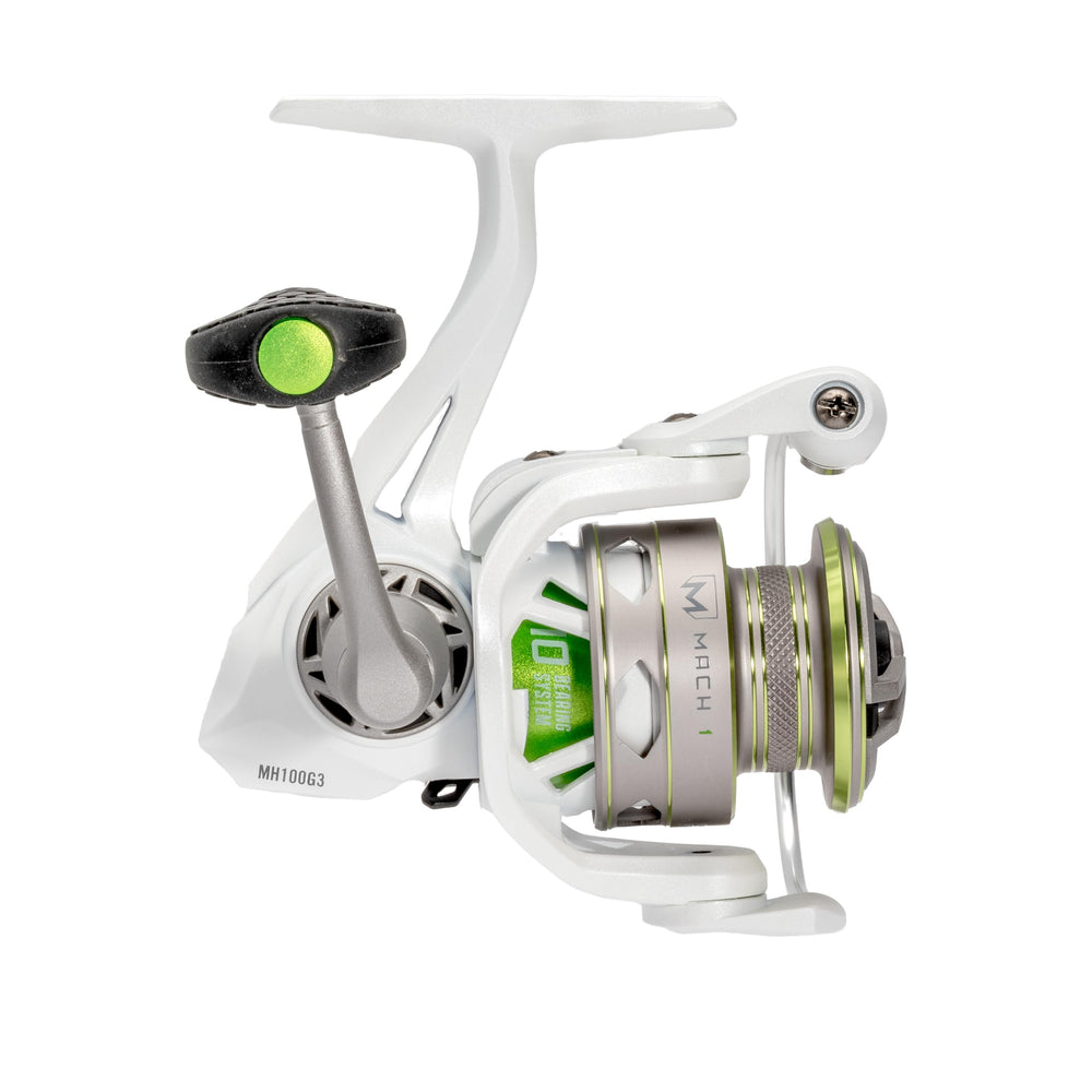 Lew's MACH 1 100 in-hand balance supports all-day comfort on long fishing sessions