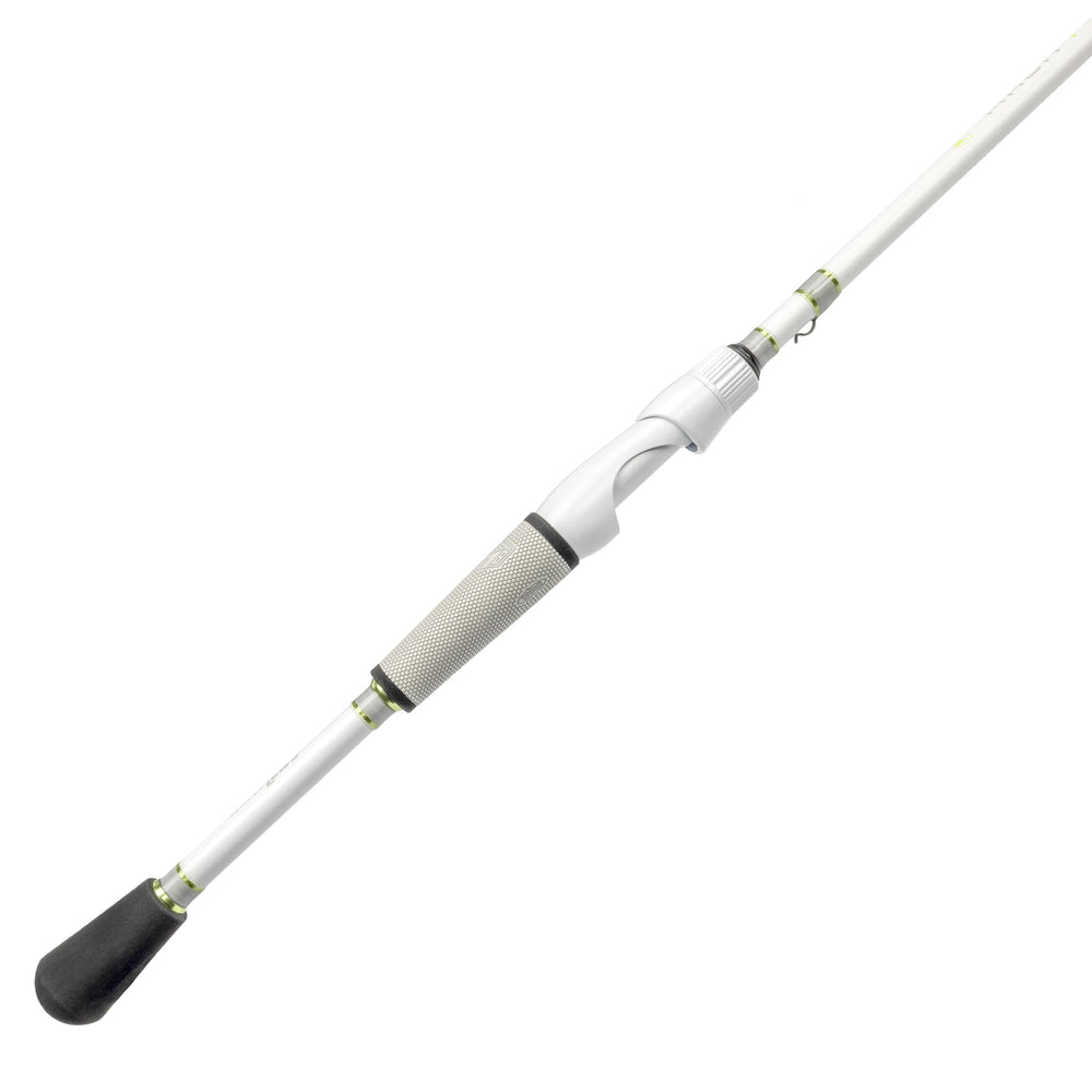 Lew's MACH 1 7-foot rod cork handle offers comfortable grip for long days.