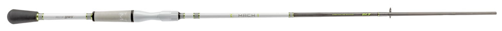 Lew's MACH 1 reel seat delivers stable balance during casts.