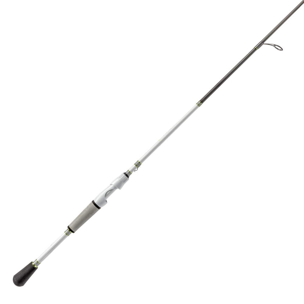 Lew's MACH 1 spinning rod top guide enhances precision casting.