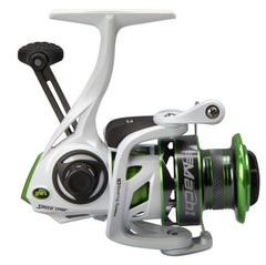 Combat Grip knob and aluminum handle offer comfortable control.