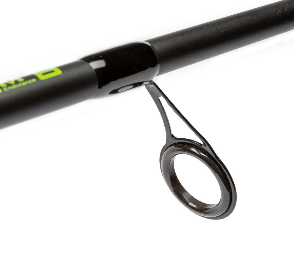 Lew's MACH 2 green black finish adds rugged aesthetics