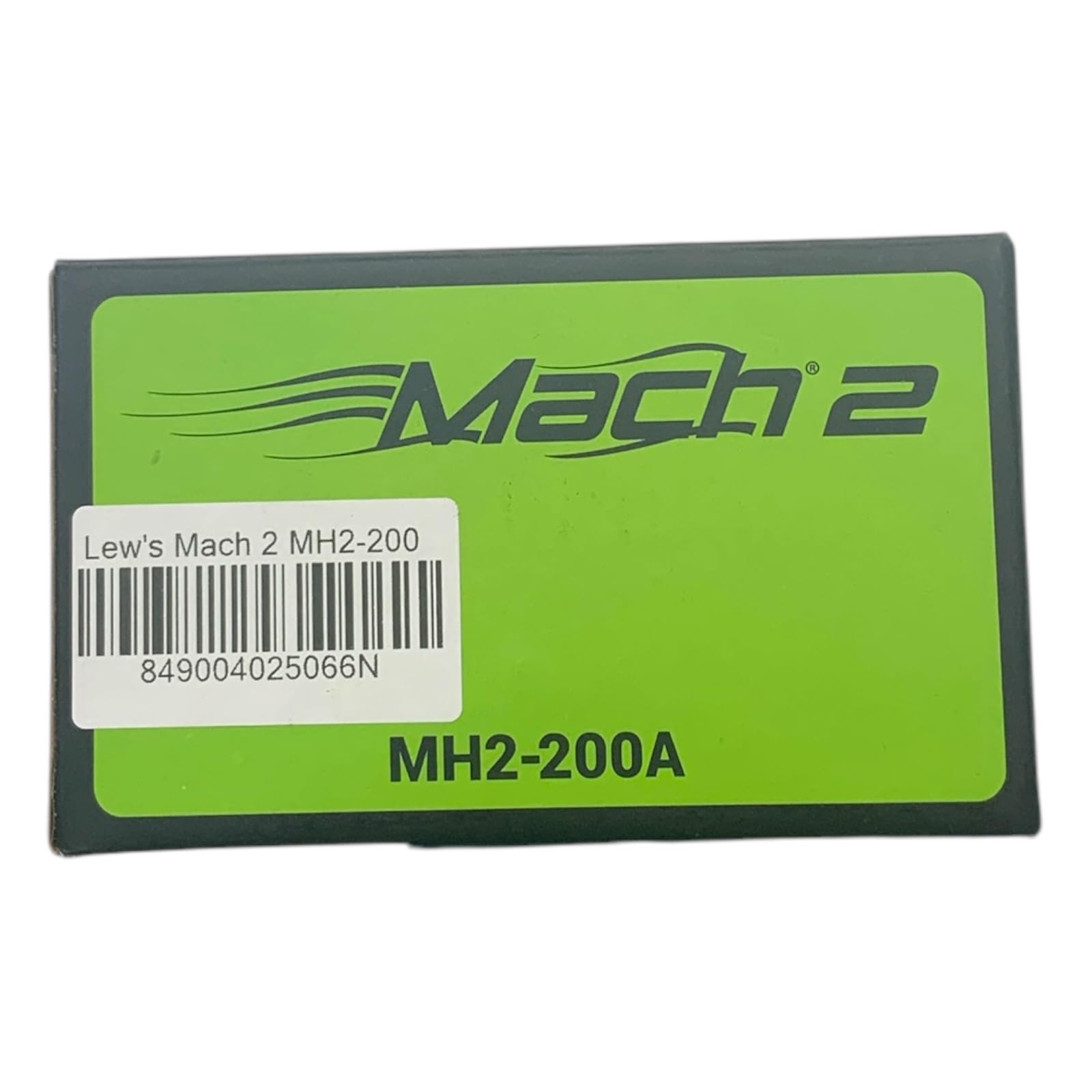 Lew's Mach 2 Metal Spin 200 aluminum bail for strong, balanced retrieves.
