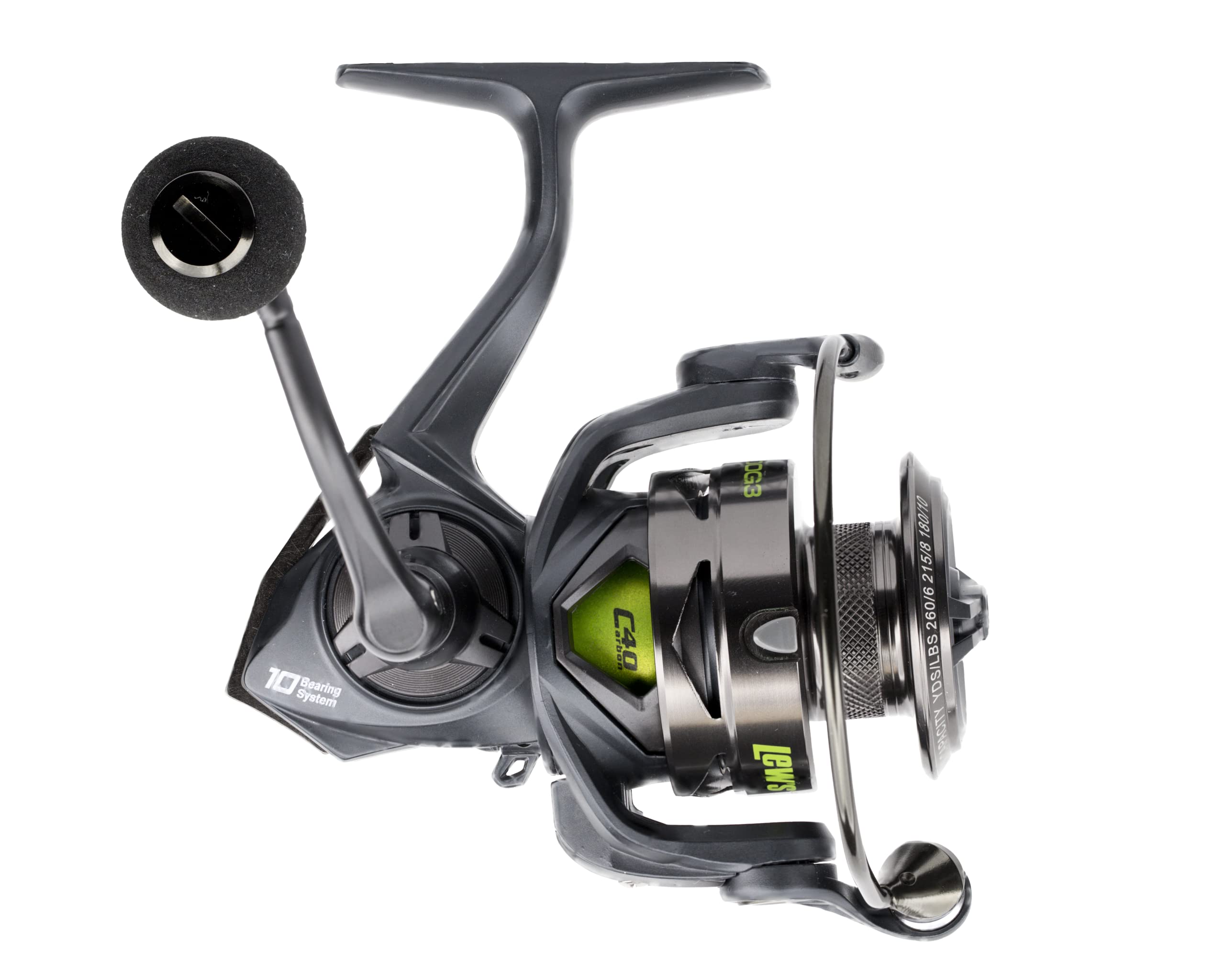 Left-hand retrieve option on MACH 2 spinning reel