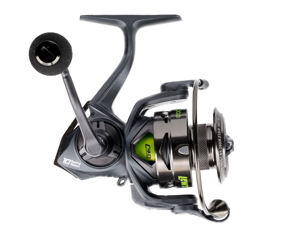 Left-hand retrieve option on MACH 2 spinning reel