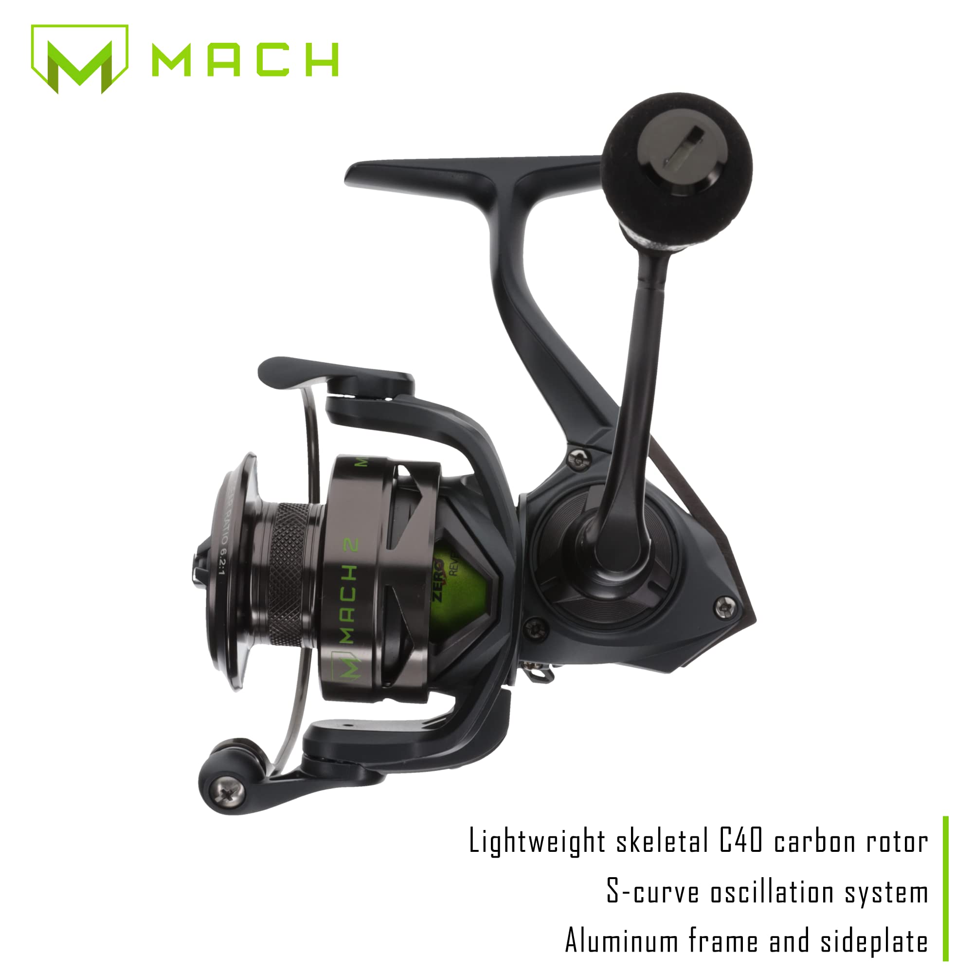 Lew's MACH 2 Spinning Reel - right side view