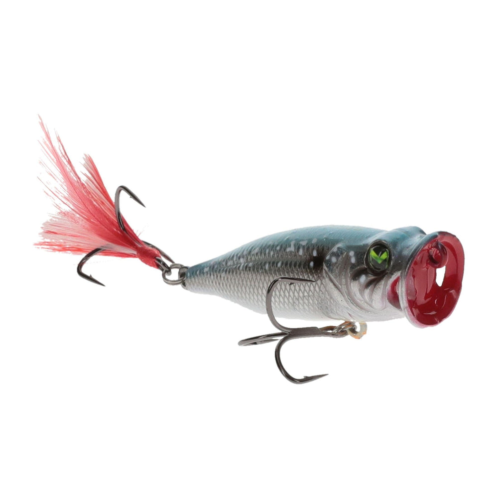 Lew's Sprayin' Shad lure side profile ready for twitch-and-pause fishing near shallow cover