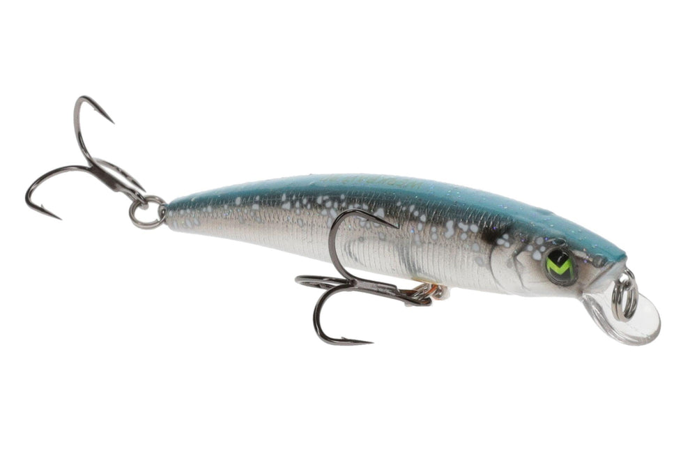 Lew's Werkbait jerbait action side-to-side for precise shallow-water presentations.