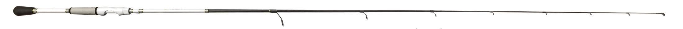 Lew's MACH 1 6'9" rod mounted with reel for balanced feel and easy casting.