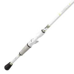 Lew's MACH 1 7-ft two-piece casting rod, side view, balanced feel for precise casting