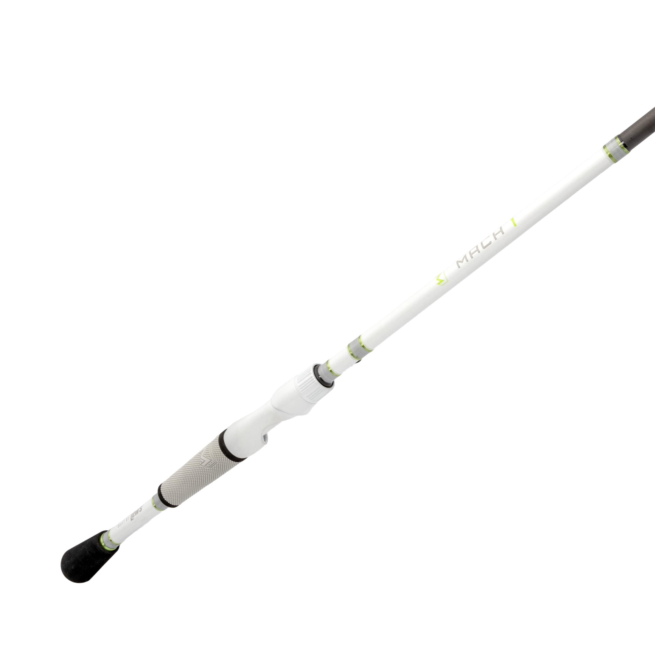 Lew's MACH 1 7'0" spinning rod demonstrates dynamic action ideal for bass and walleye.