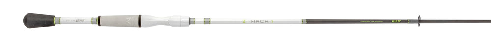 Lew's MACH 1 7'0" rod supports 6–14 lb line for versatile presentations and control.