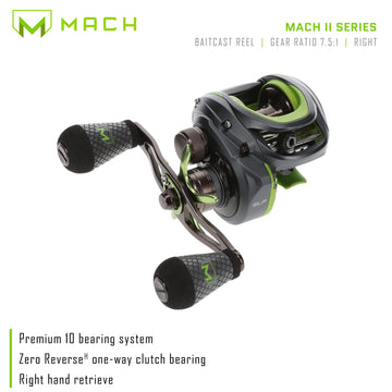 Close-up of MACH 2 7.5:1 gear ratio and gears