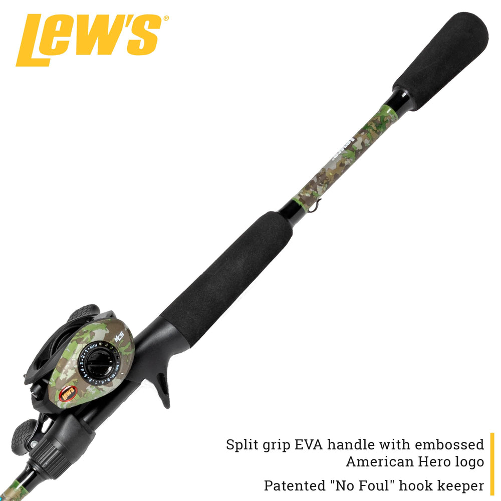 Lew's externally adjustable MCS system: enhanced casting control.