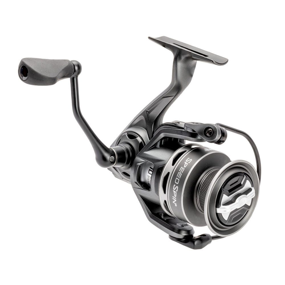 Lew's Speed Spin 100 spinning reel front view, smooth casting for panfish and bass