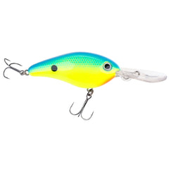 Lew's Strike King Promodel 6XD chartreuse with blue back ready for deep-water targeting