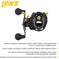 Lew's SuperDuty LFS flipping switch aids quick transitions during casting