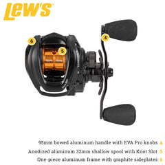 8.3 to 1 gear ratio and Speed Gears on Lew's Pro SP reel
