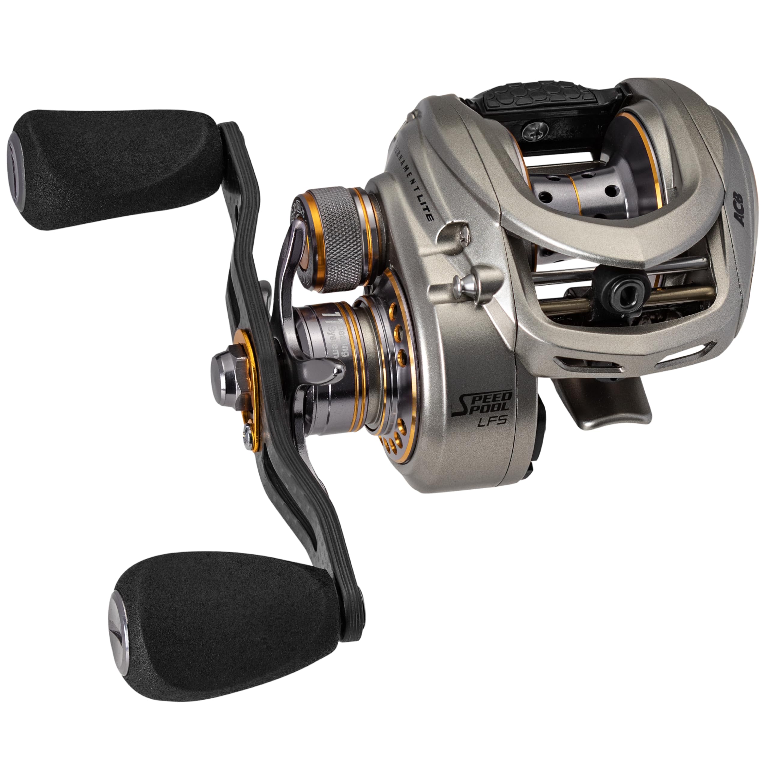 Lew's Tournament Lite LFS baitcast reel, right-hand retrieve, 7.5:1 gearing