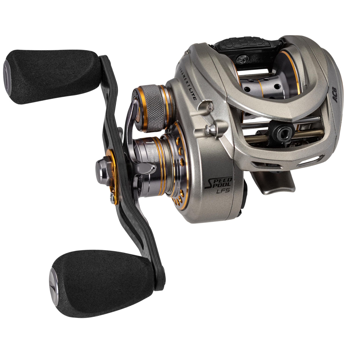 Lew's Tournament Lite LFS baitcast reel, right-hand retrieve, 7.5:1 gearing