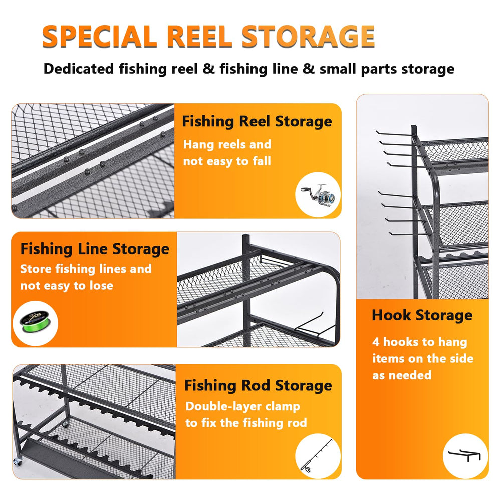 Lezbanz side hooks with accessories provide quick access and customization.